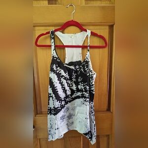 Matty M Silk Racerback Tank Top Sz S